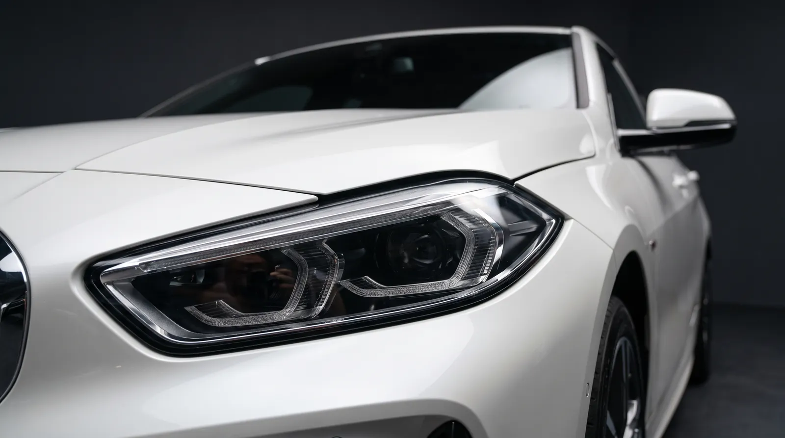 Detail van een Infiniti Q30