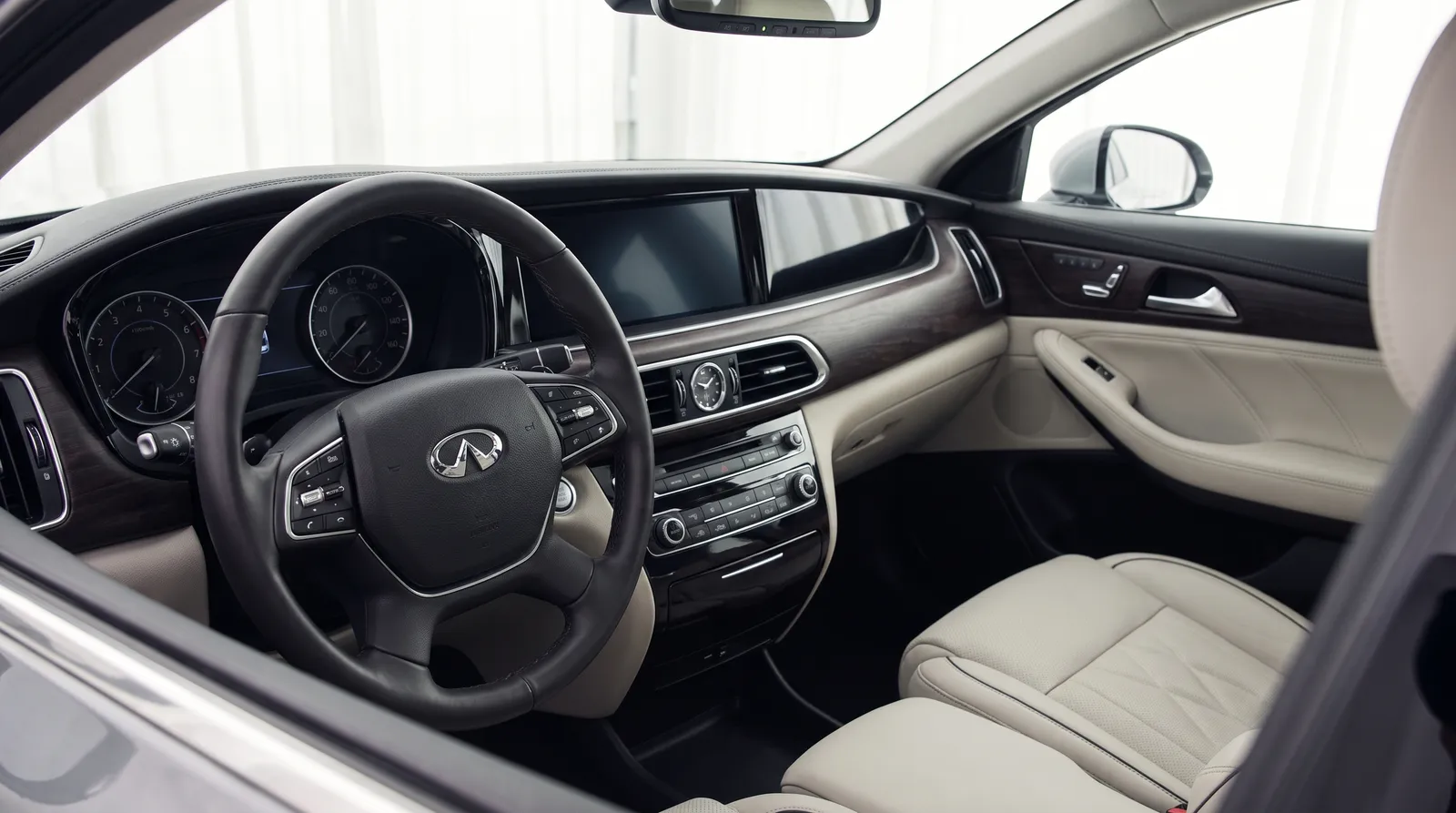 Interieur van een Infiniti
